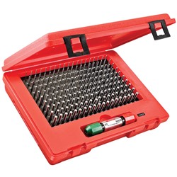 Pin Gage Set with Case, Sizes.061-.250-