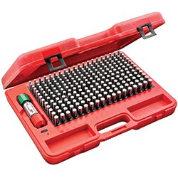 Pin Gage Set with Case, Sizes.251-.500-
