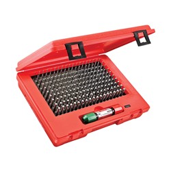 Pin Gage Set with case, Sizes.751-.832+