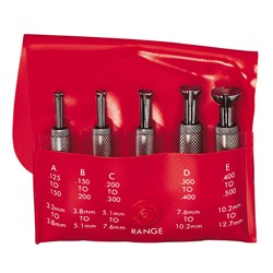 5 Pc Small Hole Gage Set in Case