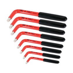 8 Pc Insulated SAE Hex Key Set