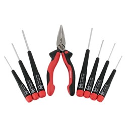 Precision Slotted & Phillips 8 Pc Set