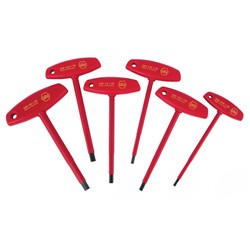 Insulated T-Handle Hex Inch 6 Pc Set