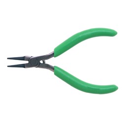 4-1/2" Round Nose Pliers, Cushion Grips